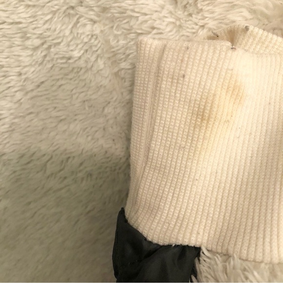 Simply Southern Sherpa Snap Quilted pullover Green White size medium - Picture 6 of 6